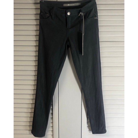 Tractr size 8 Grey Faux Suede Pants nwt - Picture 1 of 5
